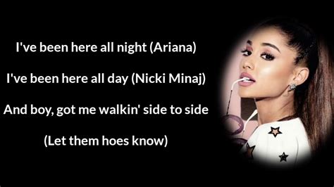 ariana grande side to side lyrics|ariana grande lyrics meaning.